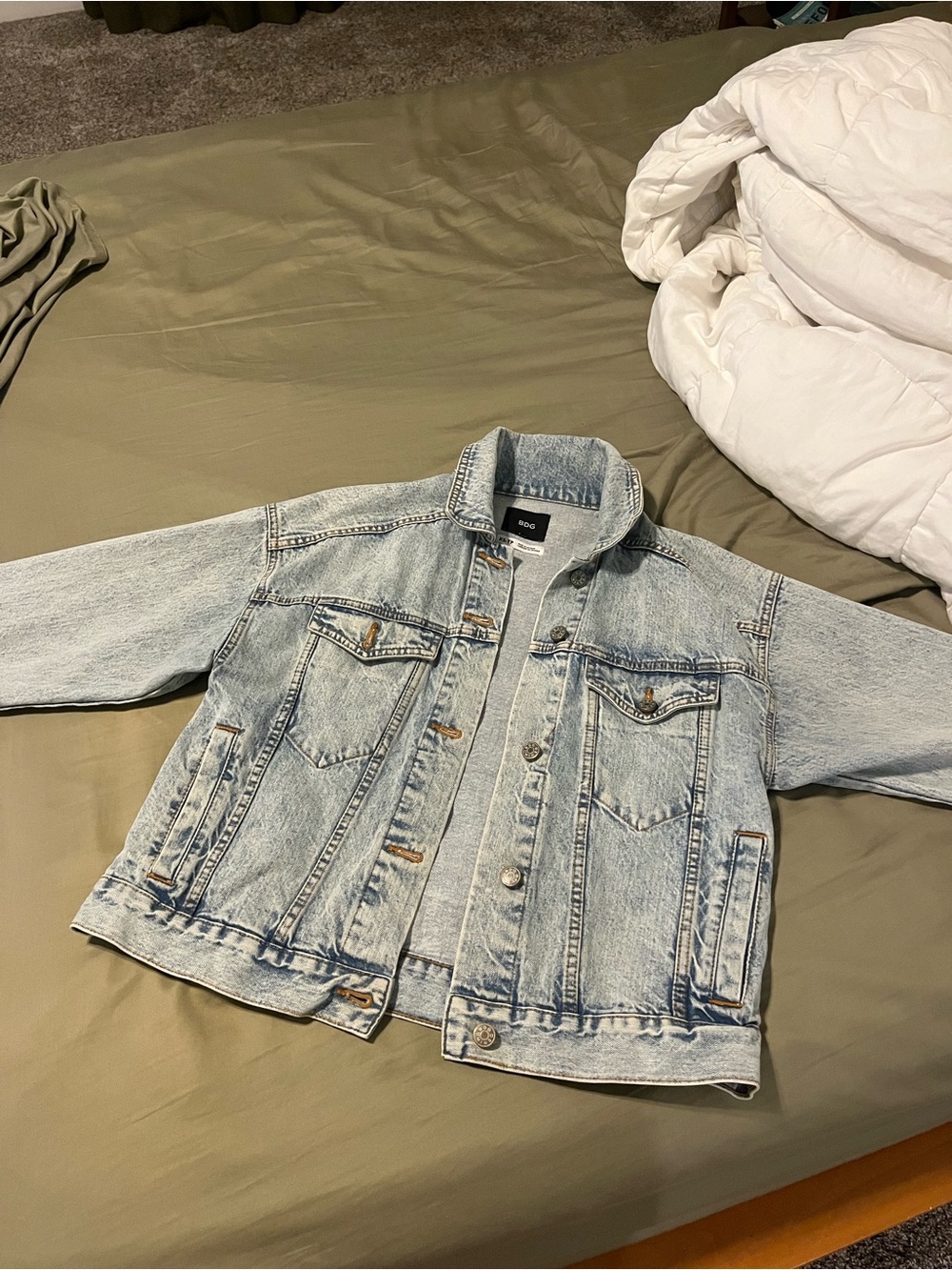 BDG Light Wash Denim Jacket - Classic Casual Layer